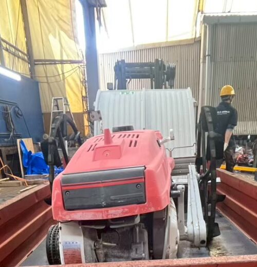MITSUBISHI MP260 รถดำนาแบบเดินตาม #T0039 2 LINE ALBUM リンクグローバル本社 4 260804 1 1 e1785826006116