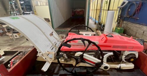 MITSUBISHI MP260 รถดำนาแบบเดินตาม #T0039 3 LINE ALBUM リンクグローバル本社 4 260804 3 1 e1785826027727